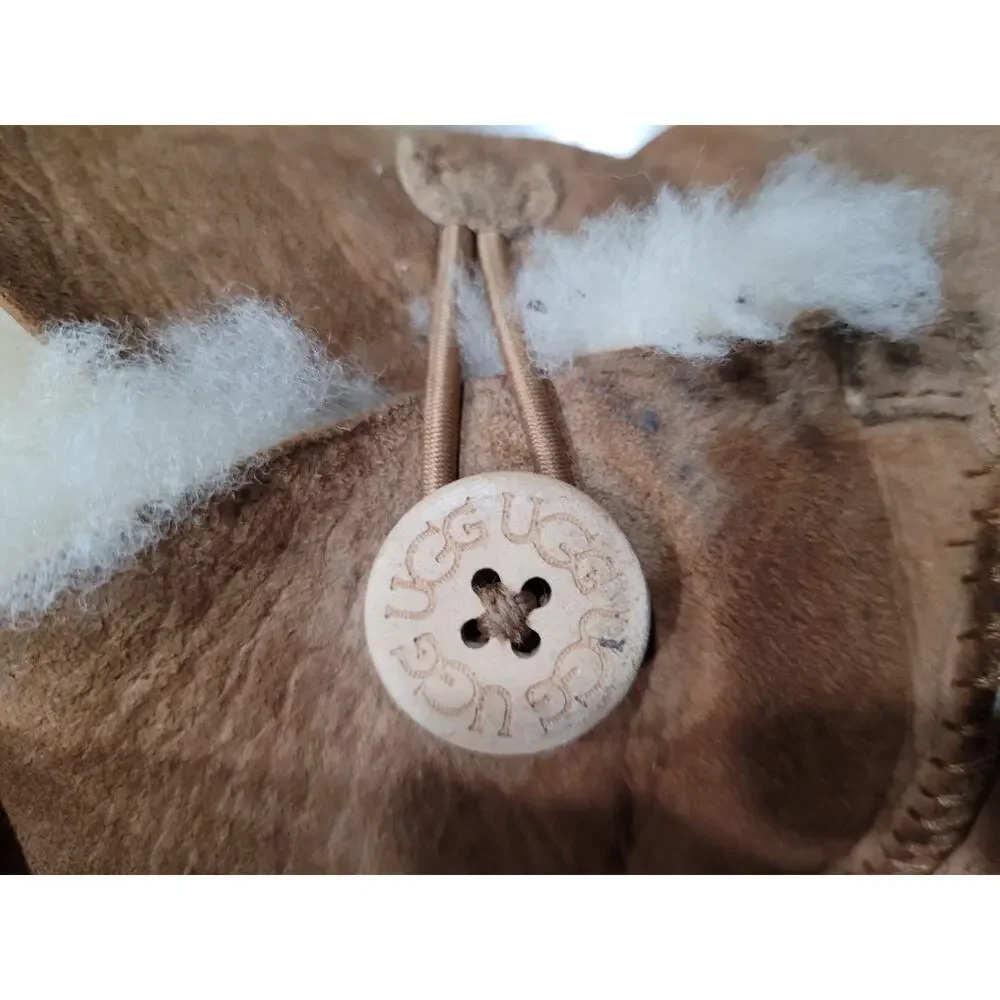 Ugg Girls Bailey Button II Boots Toddler‎ Girls size 12 #4